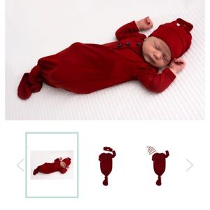 Gigi and Max Bamboo Knotted Gown